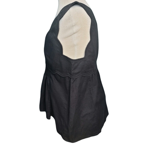 Isabel Marant Wigston Wavy Cotton Top Size 10/12 - Picture 5 of 8